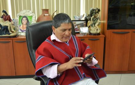Luis Chango, presidente de Mushuc Runa, ratificó que económicamente “hay crisis en el fútbol ecuatoriano”.