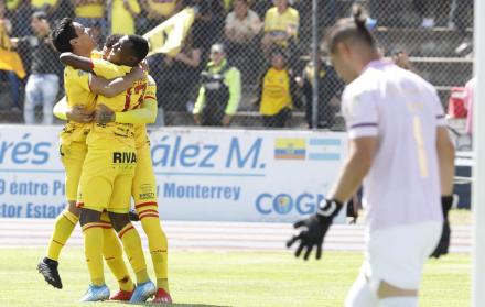 El gol del triunfo para los amarillos nació de un remate de Marcos Caicedo, el cual se convirtió en autogol del defensor olmedino, Marvin Corozo.