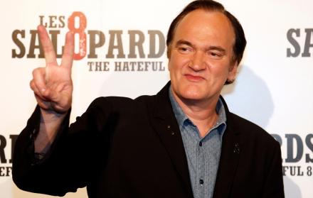 Foto de Quentin Tarantino tomada el 11 de diciembre de 2015 durante la premiere de The Hateful Eight.