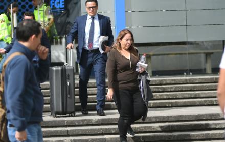 Pamela Matínez fue detenida y rindió versión voluntaria.