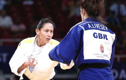 La judoca Estefanía García (foto) encabeza la representación manaba en Lima.