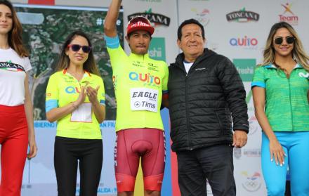 Jorge Montenegro mantuvo el mailot amarillo y es el virtual campeón de la Vuelta al Ecuador.