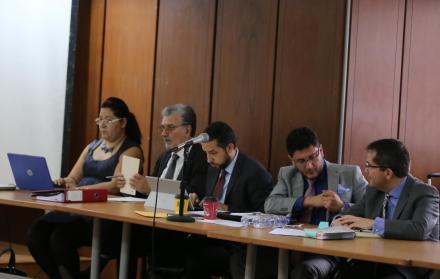 La fiscal Diana Salazar acusó a todos los sospechosos como autores del supuesto ilícito.