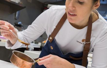 Chef Carolina Sánchez, propietaria del premiado restaurante Ikaro.