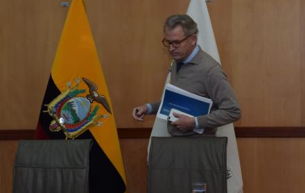 Agustín Albán, titular del Senescyt, dijo que las Universidades tendrán 37 millones de dólares menos para el 2020.