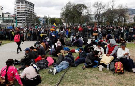 Foto referencial. Los indígenas están concentrados en los exteriores del Ágora. (Reuters)