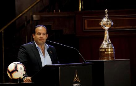 Francisco Egas, presidente de la FEF, explicó que el tema se analizará con miembros de la LigaPro.