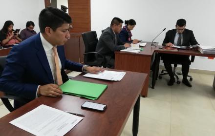 La audiencia de formulación de cargos se realizó en el Complejo Judicial Norte, en Quito.