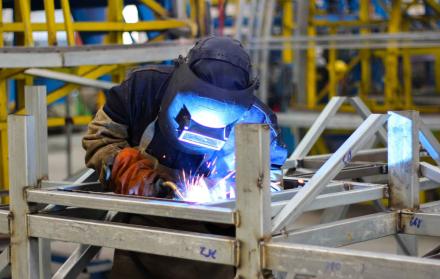 Referencial. El sector de la construcción tuvo una desaceleración en sus ventas de un 9,9 por ciento.
