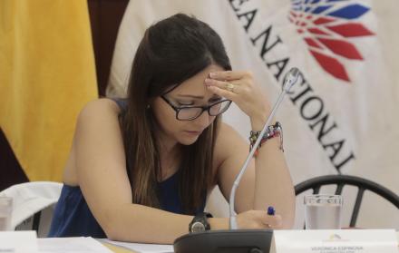 Verónica Espinosa renunció al ministerio de Salud hace algunas semanas. Todavía no se ha nombrado a su reemplazo.