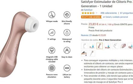 Usuarios de Amazon han mostrado su satisfacción con este producto, pero algunos lo ven como una amenaza a sus matrimonios.