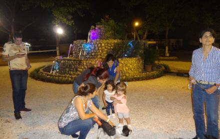 La noche del martes se inauguró este espacio en la urbanización. Apunta a convertirse en un punto de encuentro para la comunidad.