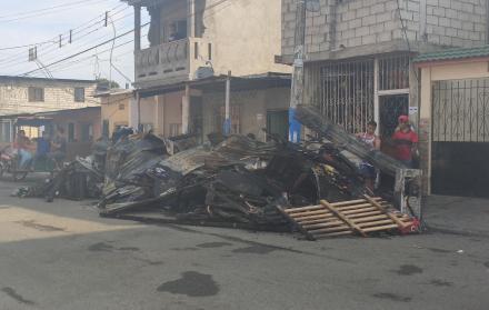 El flagelo ocurrió a las 13:40, en las calles 26 y la Ch.