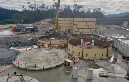 Lundin Gold tiene el proyecto minero más importante en Ecuador para extraer oro.