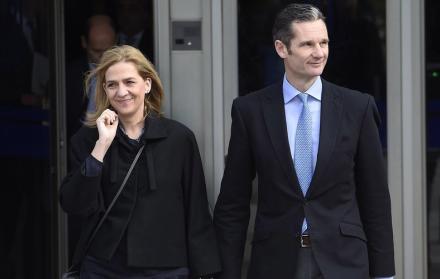 La infanta visitó a su esposo en la cárcel.