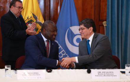 El canciller José Valencia participó en la inauguración del Panel Internacional y Seminario sobre Ciencia y Diplomacia, este jueves 12 de septiembre de 2019.