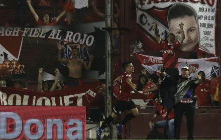 Fernando Gaibor del Independiente de Avellaneda el pasado 23 de febrero de 2019. 