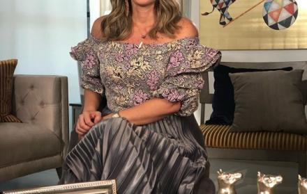 Gaby prometió dejar toda su buena vibra en el estudio de grabación.