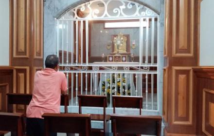 La capilla puede acoger hasta a 30 fieles.