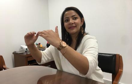 Paula Andrea Palacios, secretaria de Infraestructura Física de Medellín, en Colombia.