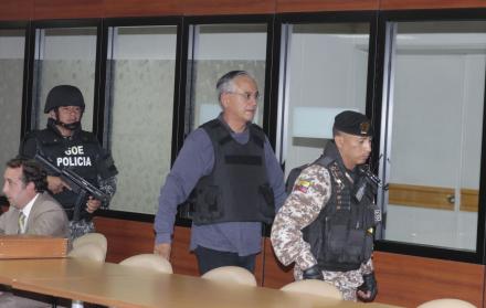 Diligencia. La semana pasada se hizo la reformulación de cargos en el caso de concusión de Alexis Mera.