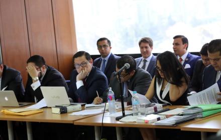 Trámite. Se espera que la audiencia preparatoria se extienda por varios días, debido a la cantidad de procesados.