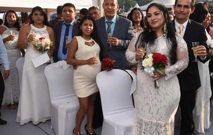 La ceremonia fue presidida por José Francisco Cevallos, presidente del Barcelona Sporting Club.