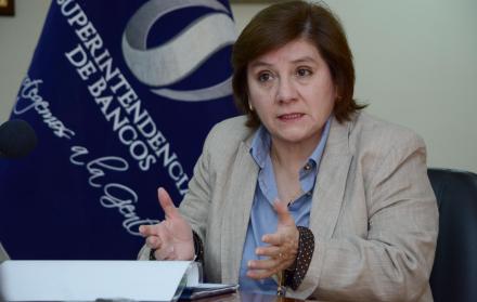 Ruth Arregui es la nueva superintendenta de Bancos.