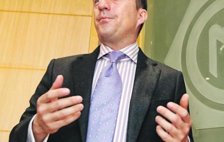 Santiago Yépez, presidente de la Cámara de Minería del Ecuador.
