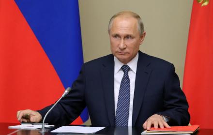 Putin se reunió el lunes con su Consejo de Seguridad.
