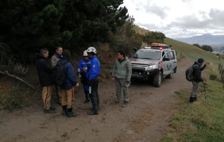 Una llamada alertó sobre la desaparición de tres ecuatorianos y un colombiano.