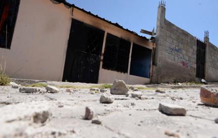 Moradores del sector se movilizaron hasta la vivienda de uno de los acusados y la incendiaron.