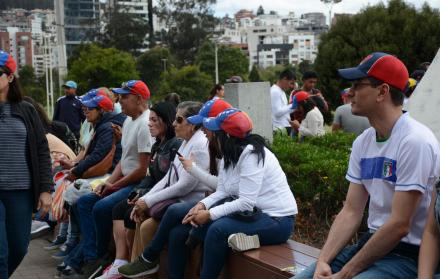 Comunidad de venezolanos en Ecuador.