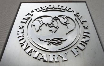 Imagen referenial. Logo del Fondo Monetario Internacional. 