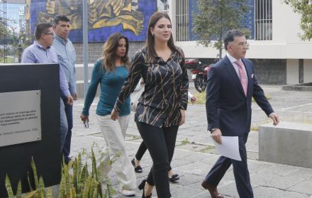 Galarza cobró, supuestamente, la mitad del sueldo de sus asesores para solventar los problemas financieros de su marido, Francisco Sevilla, según se desprende del audio filtrado.