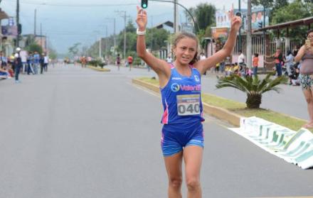 Referencial. Glenda Morejón se ubica entre las promesas femeninas en marcha internacional.