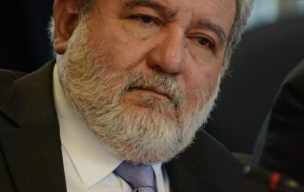 Consejero del Consejo Nacional Electoral (CNE), Luis Verdesoto.