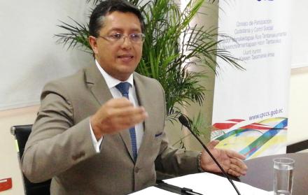 En su primera rueda de prensa, el titular de Participación, Christian Cruz, se pronunció sobre la posibilidad de eliminar el Consejo. Aseguró respetará lo que decida el pueblo.