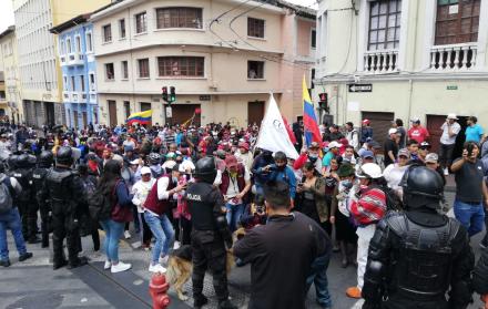 La CIDH manifestó su preocupación por comunicadores y manifestantes en Ecuador. Este miércoles, en Quito, se registra una movilización en rechazo de las decisiones económicas adoptadas por el Gobierno.