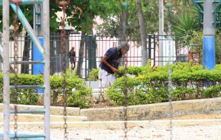 Moradores piden la recuperación de este espacio público.