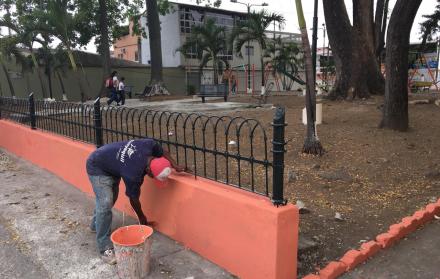 La intervención en ese espacio se da luego de que EXPRESO, el pasado 22 de octubre, exponga las quejas de los residentes por la insalubridad y presencia de consumidores de drogas.