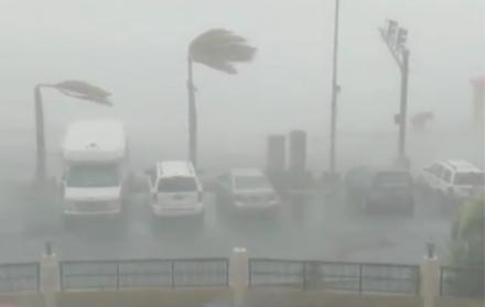 Paso del huracán Dorian por las Islas Vírgenes de Estados Unidos. 