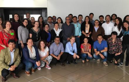 Al taller asistieron representantes de los consejos nacionales de Igualdad, Consejo Nacional de Competencias, Asociación de Municipalidades del Ecuador y Programa de Ciudades Intermedias Sostenibles (PCIS).