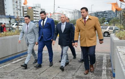 El consejero Walter Gómez acudió este miércoles a la Fiscalía para rendir versión dentro de la indagación por presunto delito de desacato.