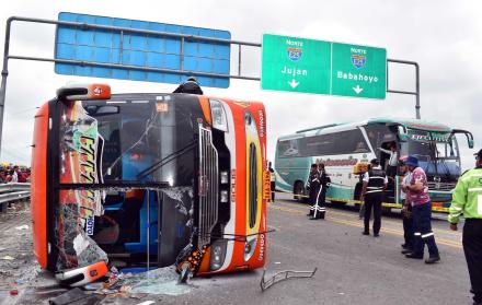 Mortalidad. Según el INEC, los accidentes de transporte terrestre fueron la sexta principal causa de muerte en 2018 en el país.