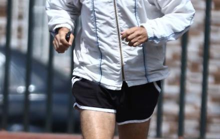 Práctica. Todos los días corre cerca de 20 km para mantenerse.