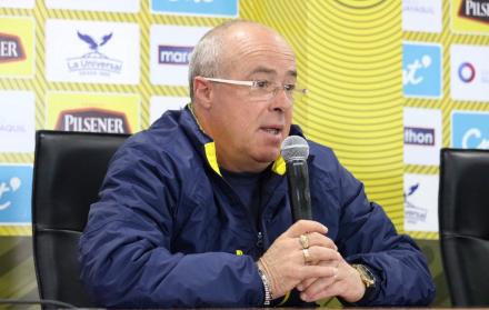 Jorge Célico, entrenador de la selección nacional, pidió respeto para sus jugadores.
