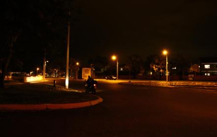 Vista nocturna de Terranostra.