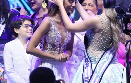 María de los Ángeles Suárez fue la ganadora del certamen Reina de Guayaquil.