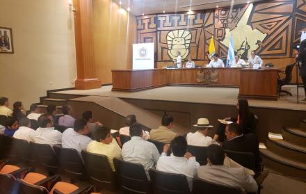 El prefecto Carlos Luis Morales anunció que desde este martes sesionará el directorio.